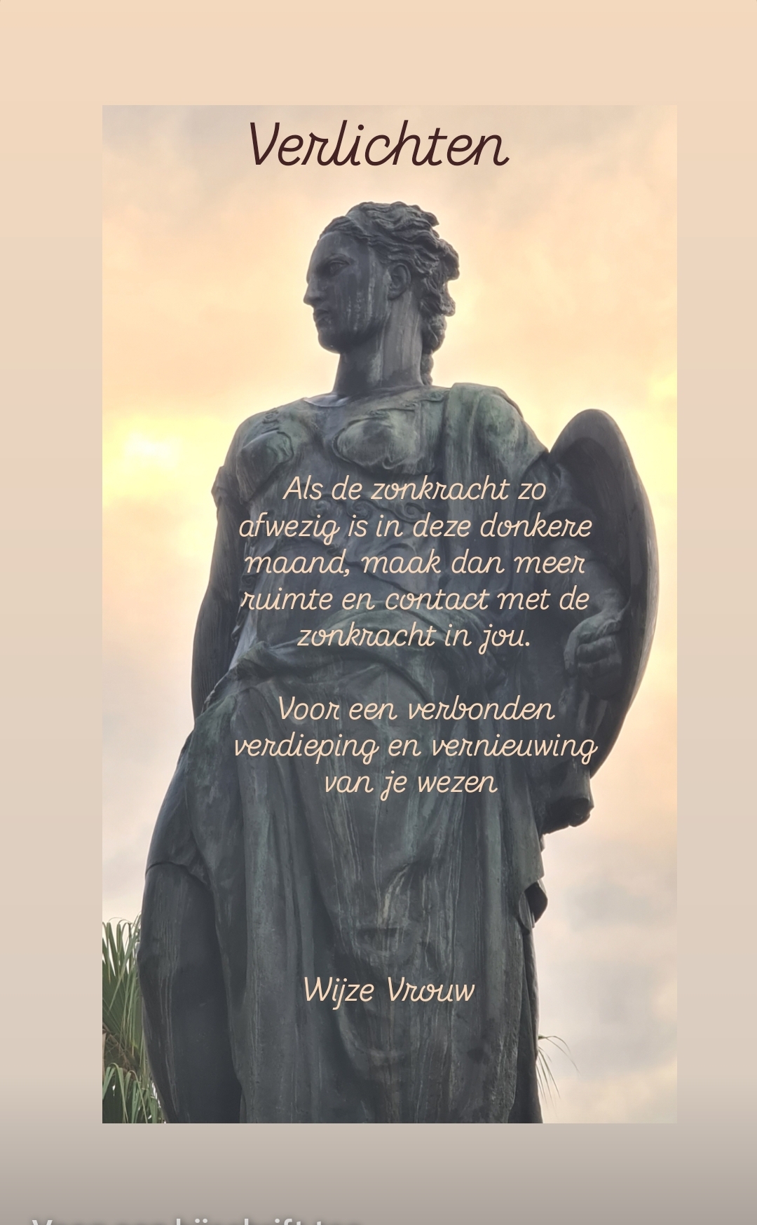 Affirmaties voor de maand van Vernieuwing van de Aarde